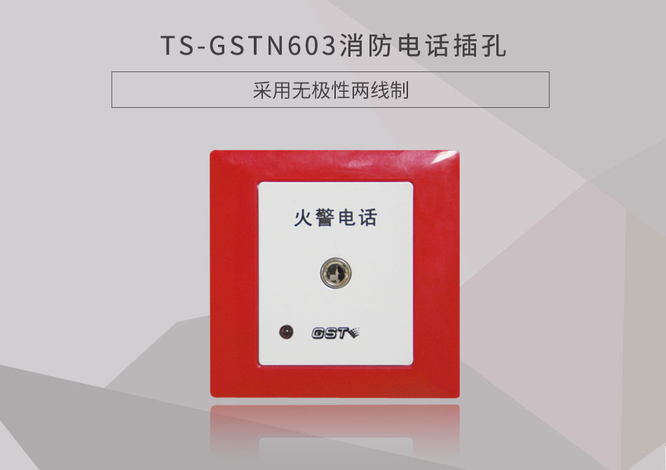湖北海灣TS-GSTN603消防電話插孔展示